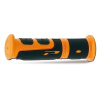 Грипси PROGRIP PG964 для ATV / гідроцикла / MTB (22+22MM, довж. 120MM) колір помаранчевий/чорний (964-201)
