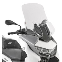 Вітрове скло KAPPA для BMW C 400GT '19-'22 (74 x 58 см) прозоре - потрібне кріплення D5132KITK