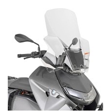 Вітрове скло KAPPA для BMW CE 04 '22-'25, (73 x 60 см) прозоре - потрібне кріплення D5142KITK