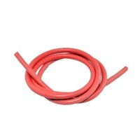 TESLA ВИСОКОВОЛЬТНИЙ ЗАПАЛЮВАЛЬНИЙ ПРОВІД (МІДНИЙ СЕРДЕЧНИК) СИЛІКОНОВИЙ 7ММ (ЧЕРВОНИЙ) - ВІДРІЗОК 2 МЕТРИ