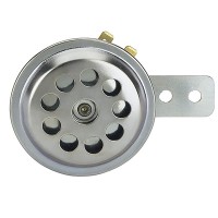 GAUSS Клаксон (звуковий сигнал) універсальний сріблястий хромований (діаметр 70 мм)