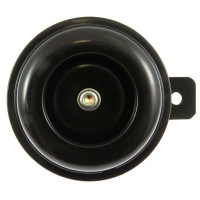 GAUSS Клаксон (звуковий сигнал) універсальний чорний (діаметр 70 мм) - зразок Honda XR 200R '95-'01 (OEM:38110-KRM-851; 38110-KB7-840)