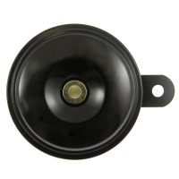 GAUSS Клаксон (звуковий сигнал) універсальний чорний (діаметр 75 мм) - зразок Honda NXR 125/150 Bros (OEM:38110-MBV-712; 38110-KRE-B01, 38110-GET-671)