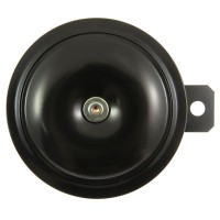 GAUSS Клаксон (звуковий сигнал) універсальний чорний (діаметр 90 мм) - зразок Honda CBX 250 Twister -05 (OEM:38120-MV8-901)