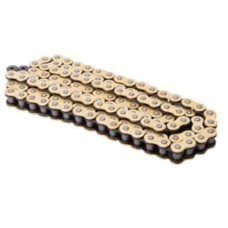 SUNSTAR Приводний ланцюг 428MXR1-136G (428NZ3) для мотокросу до 150 см³ (золотий колір) (27,00KN) відкритий + замок - замінює SS428MXR-136G - MADE IN JAPAN - СПЕЦІАЛЬНА ПРОПОЗИЦІЯ