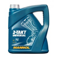 Мінеральна олива для двотактних двигунів MANNOL 2T UNIVERSAL 4L (7205) (4)