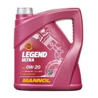 Моторна олива MANNOL 0W20 LEGEND ULTRA SN PLUS RC 4 літри (7918) (синтетична)