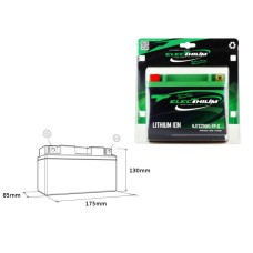 Літій-іонний акумулятор ELECTHIUM з індикатором заряду HJTX20(H)-FP-S (175X85X130) (YTX20-BS, YTX20H-BS, YB16-B, Y50-N18A-A, HVT-5) (ВАГА 1,7КГ)