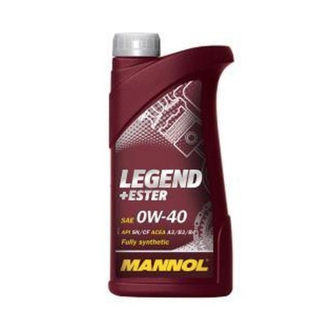 Моторна олива MANNOL 0W40 LEGEND+ESTER 1 ЛІТР (7901) (СИНТЕТИЧНА)
