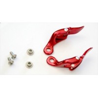 LEATT НАБІР БІЧНИХ ЗАЩІПОК GPX/DBX PRO ЧЕРВОНИЙ (ЗАПАСНІ ЧАСТИНИ)