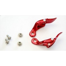 LEATT НАБІР БІЧНИХ ЗАЩІПОК GPX/DBX PRO ЧЕРВОНИЙ (ЗАПАСНІ ЧАСТИНИ)