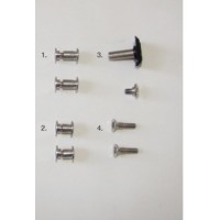 Набір гвинтів для шийного захисту LEATT DBX/GPX PRO/PRO LITE (запасні частини)