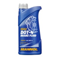 Гальмівна рідина MANNOL BRAKE FLUID DOT-4 (450ML) - (3002)