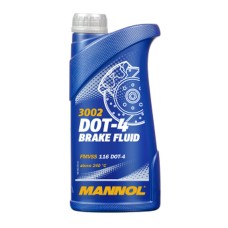 Гальмівна рідина MANNOL BRAKE FLUID DOT-4 (450ML) - (3002)