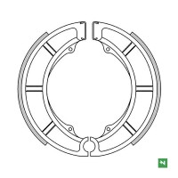 NEWFREN Стандартні гальмівні колодки SUZUKI LT-F 300/400, VS 600 INTRUDER, VS 800 INTRUDER (180X36MM)