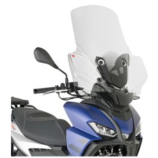 Вітрове скло KAPPA APRILIA SR 125/200 GT '22-'25 (74 x 61 см) прозоре - потрібне кріплення D6711KITK