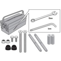 KAPPA КРІПЛЕННЯ ВІТРОВОГО СКЛА 6711DTK APRILIA SR 125-200 GT '22-'25