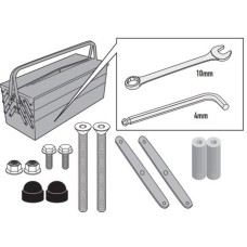 KAPPA КРІПЛЕННЯ ВІТРОВОГО СКЛА 6711DTK APRILIA SR 125-200 GT '22-'25