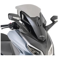 Вітрове скло KAPPA для HONDA FORZA 125/300 '21-'25, FORZA 350 '21-'23, SH 350 '21-'25 (48 x 47 см) затемнене