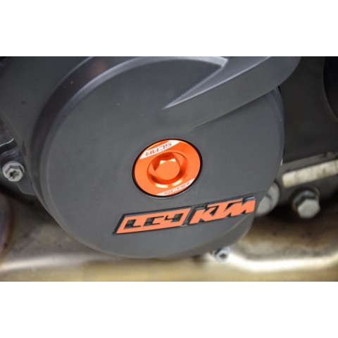 SCAR RACING інспекційні пробки двигуна KTM 250 / 350 SXF '11-'25, SX 450F '23-'25, 250 / 350 EXCF '12-'25, FREERIDE, DUKE, ADVENTURE колір помаранчевий