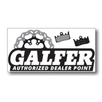 Велика наклейка GALFER Офіційний дилер 30CM
