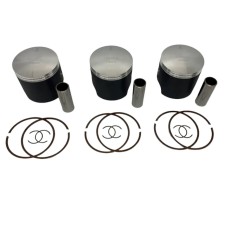 Комплект поршнів WOSSNER YAMAHA (2T) 700 SRX '00-'02 (70,50MM) (Поршень 70,38MM) (3 шт.) (Палець 20MM) (Снігохід)