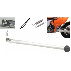 BUZZETTI БІЧНА ПІДНІЖКА KTM EXC 200/250/300 '08-'16, EXCF 250/350/450/500/505/530 '08-'16, СРІБЛЯСТА (АЛЮМІНІЄВА) (OEM: 78003023044)