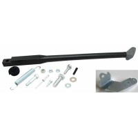 Бокова підніжка Buzzetti для Honda CRF 250F '04-'17; CRF 450F '04-'17, чорна (алюмінієва)