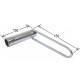 BUZZETTI ключ для свічок запалювання 21MM X 100MM