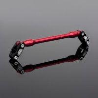 Поперечка керма RENTHAL 7/8 дюйма (22MM) ROAD BAR CROSS BRACE SET червона