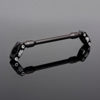 Поперечка керма RENTHAL 7/8 дюйма (22MM) ROAD BAR CROSS BRACE SET чорний колір