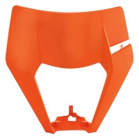 Передній захист фари POLISPORT KTM EXC/EXC-F/XC-W/XC-FW '20-'23 помаранчевий