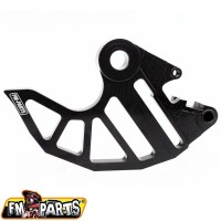 FM-PARTS АЛЮМІНІЄВИЙ ЗАХИСТ ЗАДНЬОГО ГАЛЬМІВНОГО ДИСКА KTM / HUSQVARNA / GAS GAS '24-'25 КОЛІР ЧОРНИЙ