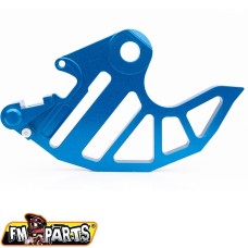 FM-PARTS АЛЮМІНІЄВИЙ ЗАХИСТ ЗАДНЬОГО ГАЛЬМІВНОГО ДИСКА KTM / HUSQVARNA / GAS GAS '24-'25 СИНІЙ КОЛІР