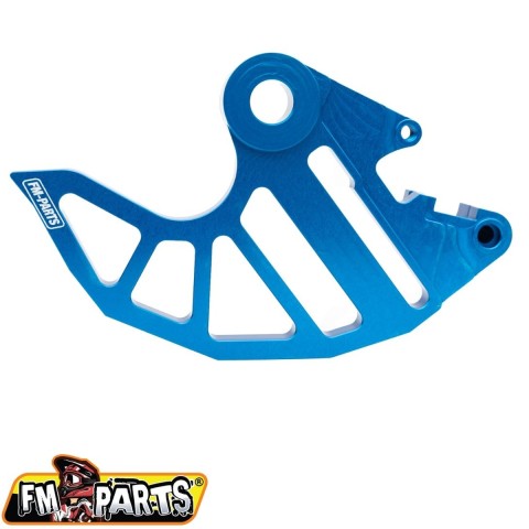 FM-PARTS АЛЮМІНІЄВИЙ ЗАХИСТ ЗАДНЬОГО ГАЛЬМІВНОГО ДИСКА KTM / HUSQVARNA / GAS GAS '24-'25 СИНІЙ КОЛІР