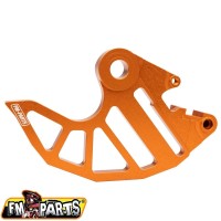 FM-PARTS АЛЮМІНІЄВИЙ ЗАХИСТ ЗАДНЬОГО ГАЛЬМІВНОГО ДИСКА KTM / HUSQVARNA / GAS GAS '24-'25 КОЛІР ПОМАРАНЧЕВИЙ