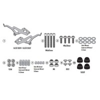 KAPPA КРІПЛЕННЯ СКЛА 9058AK ROYAL ENFIELD SUPER METEOR 650 '23-'25,