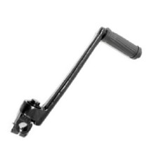 PSYCHIC важіль стартера (кікстартер) Suzuki DS 80 '78-'99, JR 80 '01-'04, RM 80 '78-'80 (OEM: 26300-26420; 26300-46401 (сталева) колір чорний