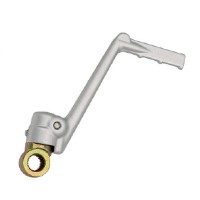 Пускова ніжка (кікстартер) PSYCHIC Yamaha YZ 85 '02-'18 (OEM: 5PA-15620-00; 5PA-15620-01) (алюмінієва) колір срібний