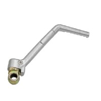 Пусковий важіль (кікстартер) PSYCHIC GAS GAS EC 200 / 250 / 300 '97-'20, ENDURO GP 250 '18-'20, XC 250 '18-'20, XC 300 '18-'20, EC 300 '12-'20, ENDURO FP 300 '18-'20 (OEM: ME89000CT2511) (алюмінієвий) колір срібний