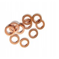 XRADICAL (ARTEIN GASKETS) МІДНІ ШАЙБИ M6 (6X12X1MM) 10ШТ (МІДНА ШАЙБА) COPPER WASHERS