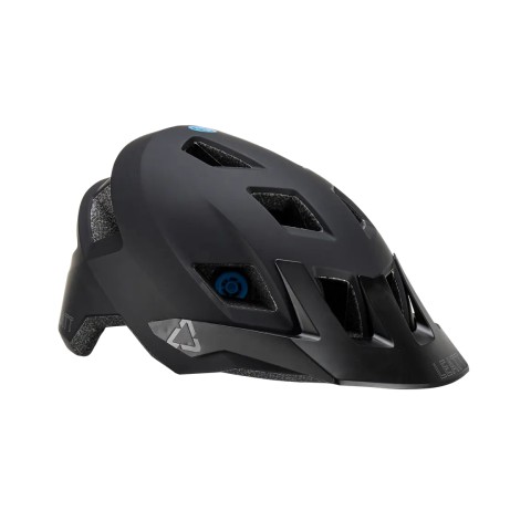 Велосипедний шолом LEATT MTB ALLMTN 1.0 V23 STEALTH, колір чорний, розмір L (59-63 см)