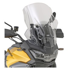 Вітрове скло KAPPA для Moto Guzzi Stelvio 1000 '24-'25, (54 x 43 см) (Вис. x Шир.) прозоре