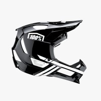 100 PROCENT MTB велосипедний шолом TRAJECTA BLACK/WHITE колір чорний/білий розмір XL (61-64 см)