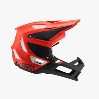 100 PROCENT MTB велосипедний шолом TRAJECTA RED FLUO/BLACK КОЛІР ЧЕРВОНИЙ FLUO/ЧОРНИЙ РОЗМІР XL (61-64 CM)