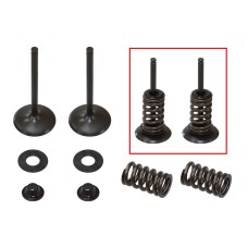 PSYCHIC ВПУСКНІ КЛАПАНИ (КОМПЛЕКТ КЛАПАНІВ ЗІ ПРУЖИНАМИ ТА ШАЙБАМИ) KAWASAKI KXF 450 '06-'08 (KXF450) KFX 450 R '08-'13 СТАЛЕВИЙ (35,95X5,45X83,3MM)