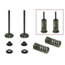 PSYCHIC випускні клапани (комплект клапанів з пружинами і шайбами) Honda CRF 250R '04-'07, CRF 250X '04-'15, сталевий (MX-09502E) (26X4,96X82,1MM)