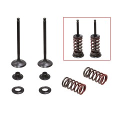 PSYCHIC Випускні клапани (комплект клапанів з пружинами і шайбами) Yamaha WRF 250 '01-'13 (WR 250F) YZF 250 '01-'13 Сталевий (MX-09522I) (24,5X4,47X78MM)