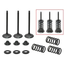 PSYCHIC ВПУСКНІ КЛАПАНИ (КОМПЛЕКТ 2 ШТ. КЛАПАНІВ З ПРУЖИНАМИ ТА ШАЙБАМИ) YAMAHA YZF 450 '03-'09, WR 450 F '03-'15, YFZ 450 '03-09, YFZ 450 R / X '09-'20, GAS GAS EC 450 F '13-'15 СТАЛЕВІ (MX-09524I) (27X4,5X77,2MM)