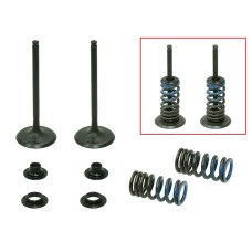 PSYCHIC ВПУСКНІ КЛАПАНИ (КОМПЛЕКТ 2 ШТ. КЛАПАНІВ З ПРУЖИНАМИ І ШАЙБАМИ) HONDA CRF 250 R '04-'07, CRF 250 X '04-'17 СТАЛЕВІ (MX-09526I)